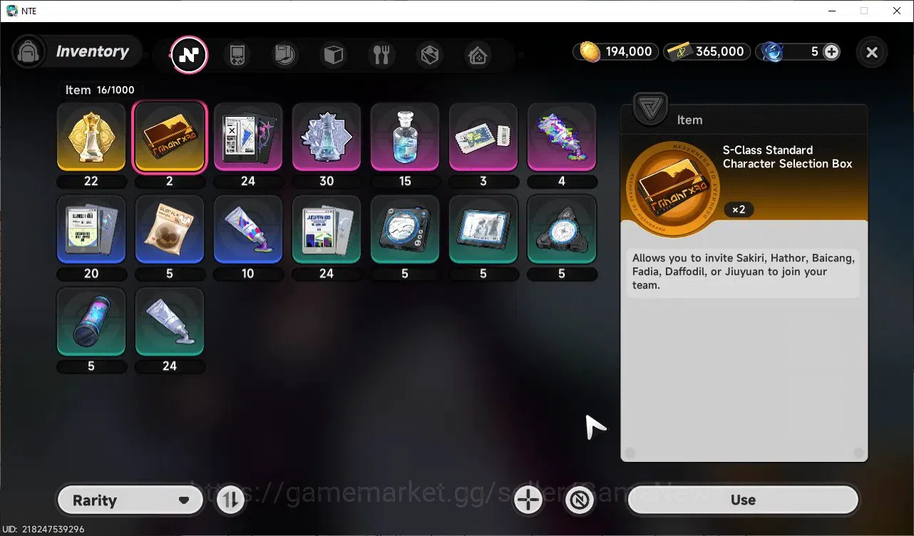 Neverness to Everness Accounts Global NA|HL 3|3 SSR[Shinku+Outfit],DaffodillA1,Hathor|2 Selector|Overcast&Underboss 13