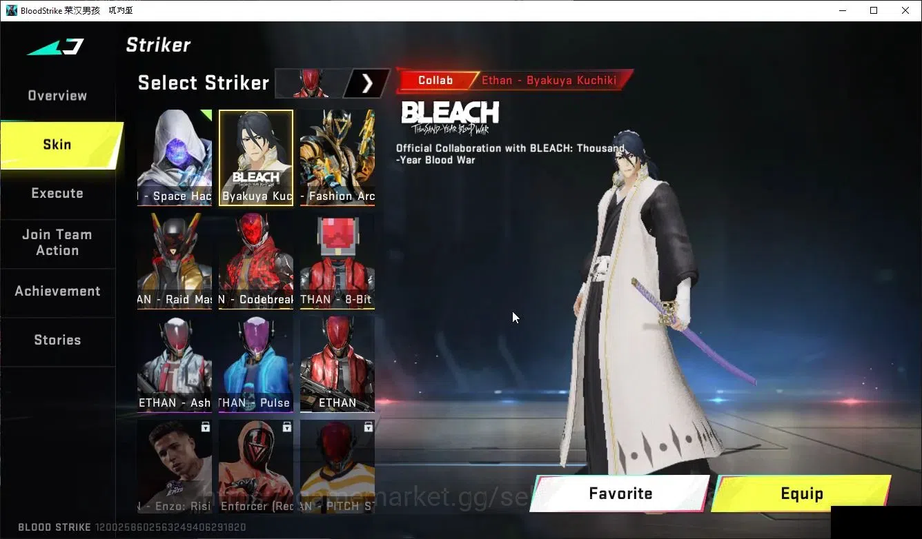 Blood Strike Accounts ASIA|4 ETERNAL Lv4[AK47,UZI],DeAgle,M82+4 MELEE|Co image 13
