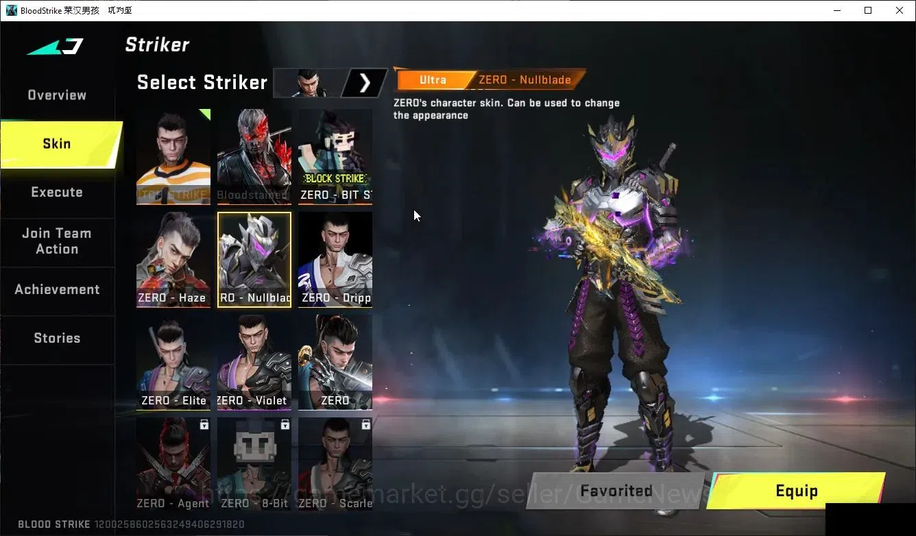 Blood Strike Accounts ASIA|4 ETERNAL Lv4[AK47,UZI],DeAgle,M82+4 MELEE|Co image 14