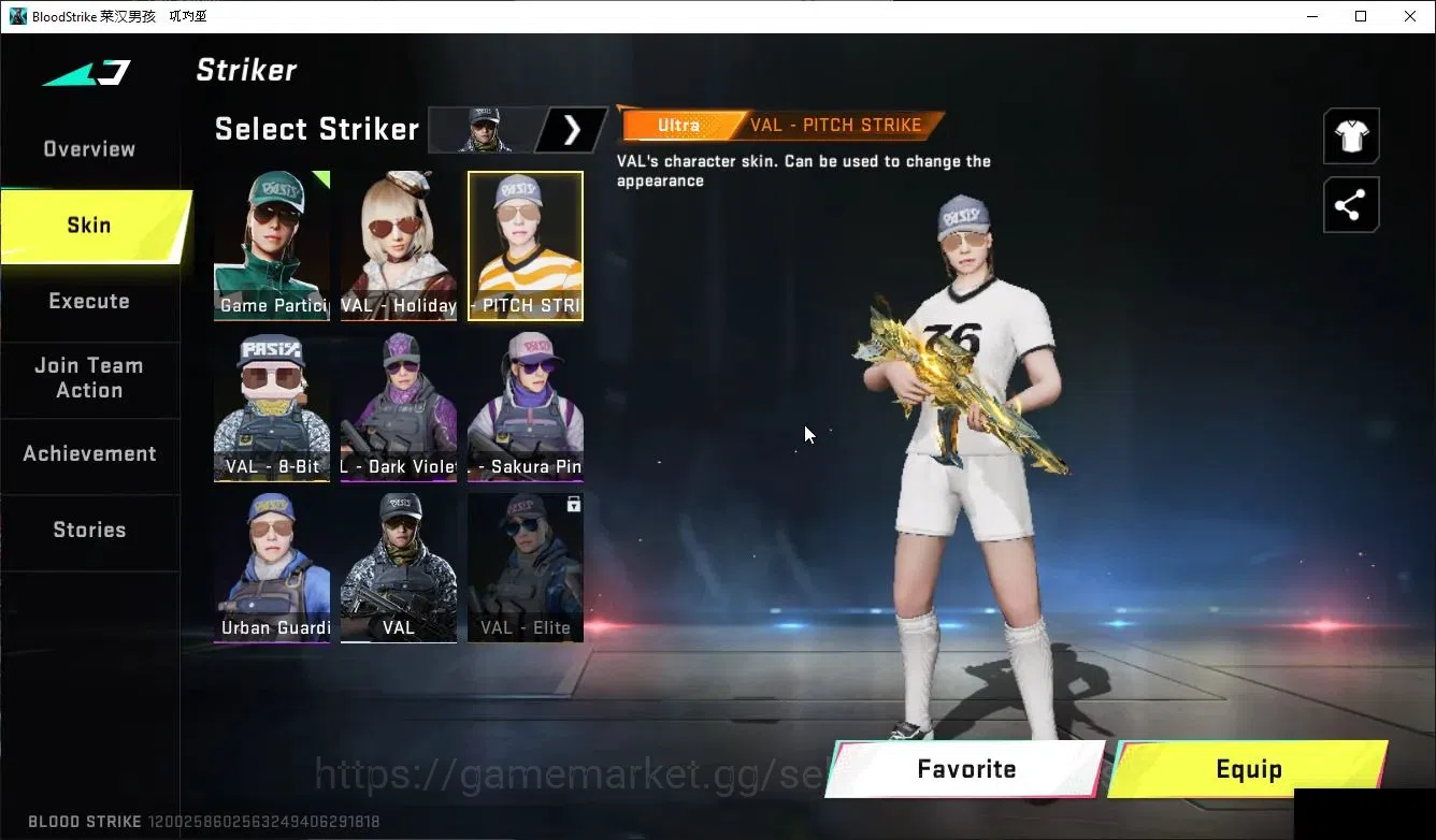 Blood Strike Accounts ASIA|4 ETERNAL Lv4[AK47,UZI],DeAgle,M82+4 MELEE|Co image 8