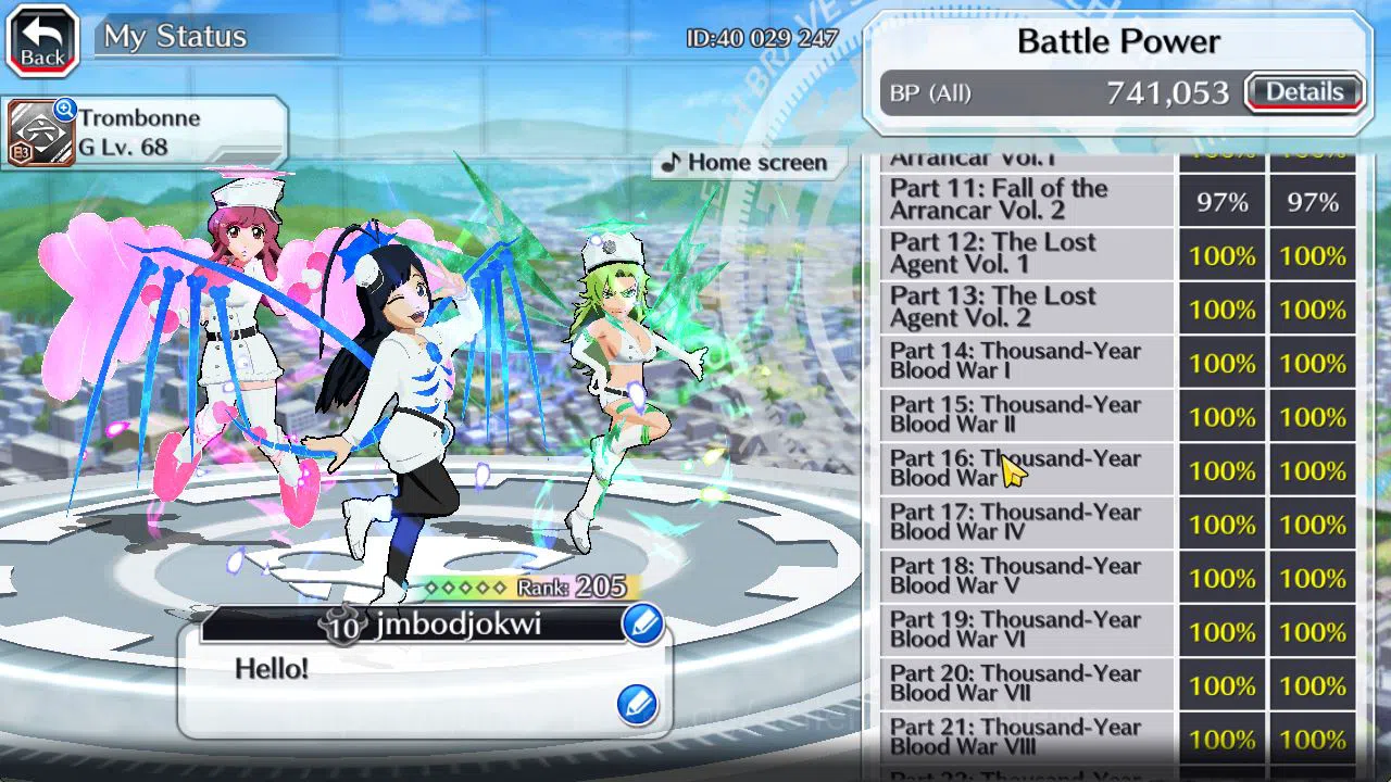 Bleach: Brave Souls Accounts [GLOBAL]50K Orbs|Gisele,Candice,Meninas TYBW26,Ury image 17