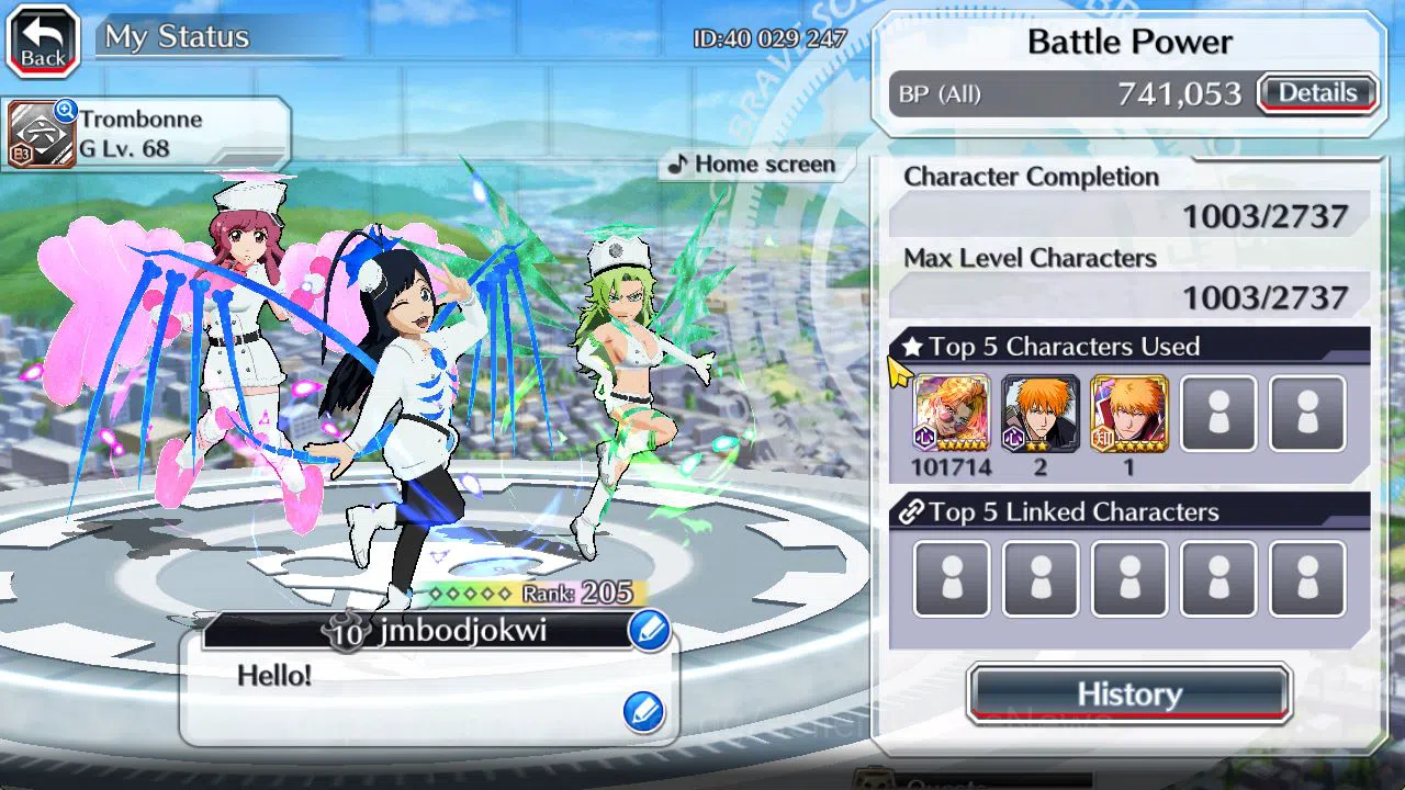 Bleach: Brave Souls Accounts [GLOBAL]50K Orbs|Gisele,Candice,Meninas TYBW26,Ury image 19