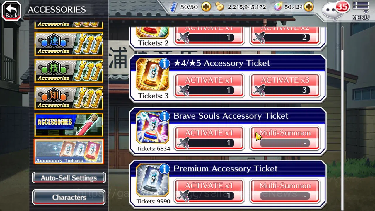 Bleach: Brave Souls Accounts [GLOBAL]50K Orbs|Gisele,Candice,Meninas TYBW26,Ury image 3