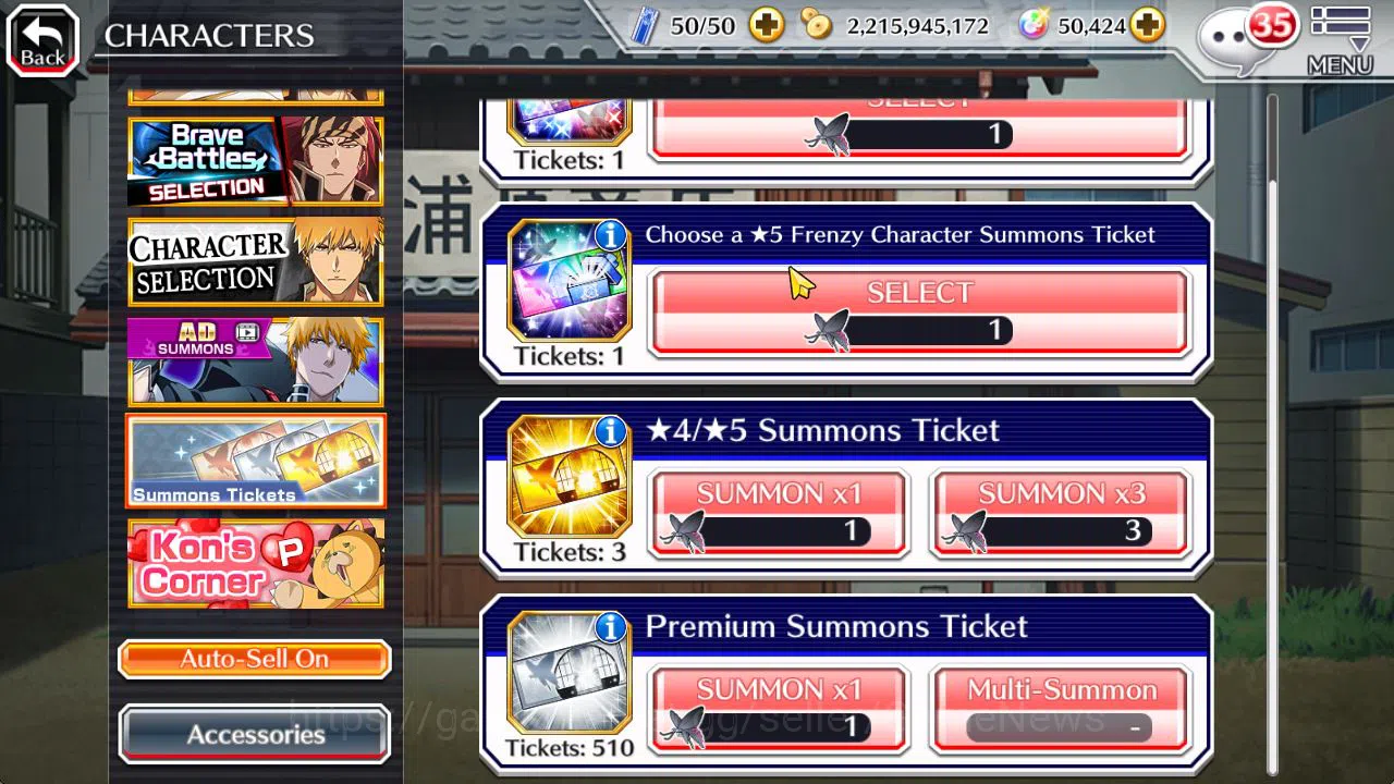 Bleach: Brave Souls Accounts [GLOBAL]50K Orbs|Gisele,Candice,Meninas TYBW26,Ury image 4