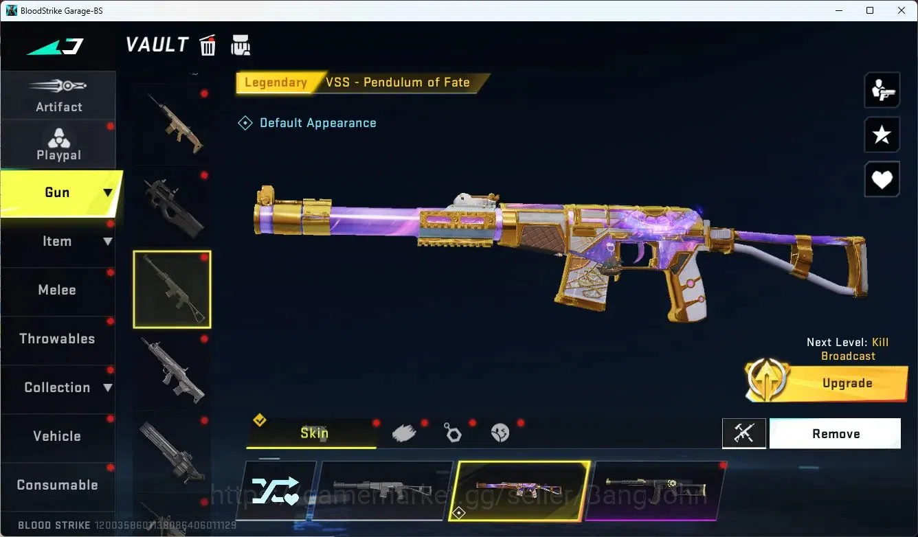 Blood Strike Accounts ASIA | 1 EVO: FAL-Evolved|1 Eternal|1 Limit | 3 Co image 14