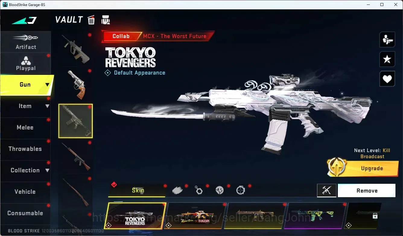 Blood Strike Accounts ASIA | 1 EVO: FAL-Evolved|1 Eternal|1 Limit | 3 Co image 17