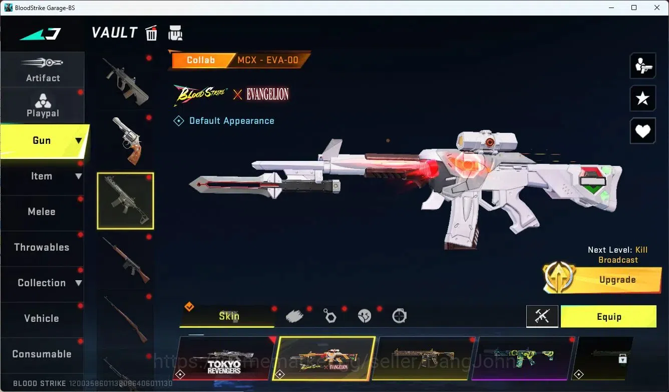 Blood Strike Accounts ASIA | 1 EVO: FAL-Evolved|1 Eternal|1 Limit | 3 Co image 18
