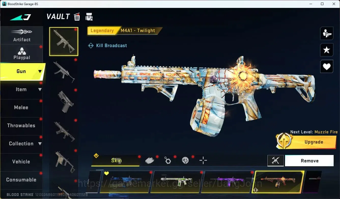 Blood Strike Accounts ASIA | 1 EVO: FAL-Evolved|1 Eternal|1 Limit | 3 Co image 2
