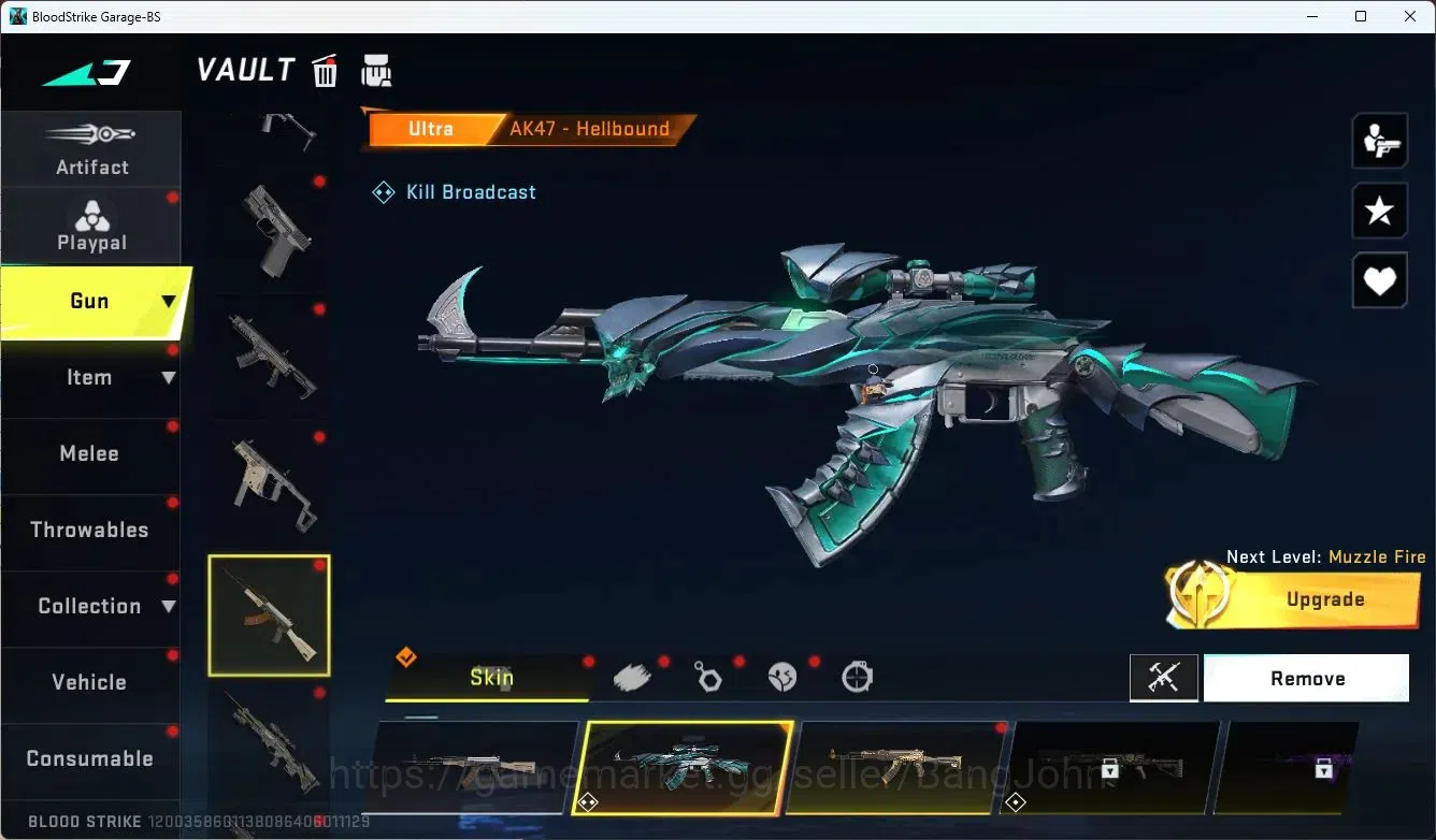 Blood Strike Accounts ASIA | 1 EVO: FAL-Evolved|1 Eternal|1 Limit | 3 Co image 7