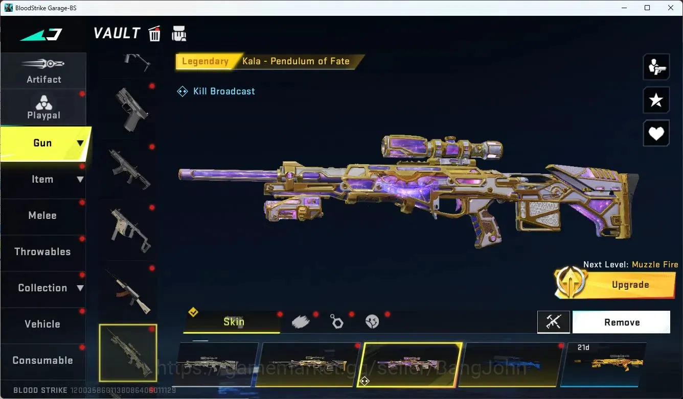 Blood Strike Accounts ASIA | 1 EVO: FAL-Evolved|1 Eternal|1 Limit | 3 Co image 8