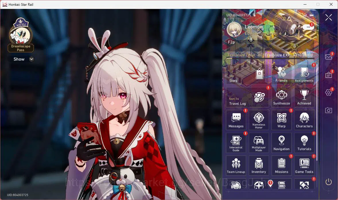 ASIA|TL 66|11 Limit|PremTeam Elation(Sparxie,SparkleE1,YaoGuang+sign|Dante)Feixio+sign,Hisilens,Castorice,etc|Check SS|HSR299B Honkai Star Rail Others ASIA|TL 66|11 Limit|PremTeam Elation(Sparxie,Spark image 1