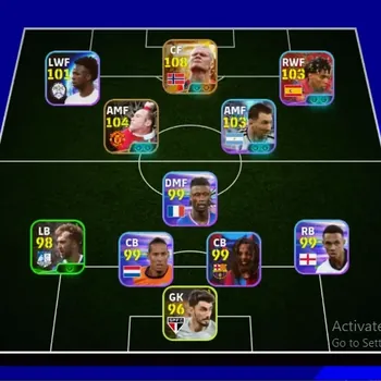 eFootball Accounts High-End Mobile |PW 3113|BIGT Haaland|Epic Rooney|Shwt 4cardMessi Yamal|Coin 300|Coach FrankLampard