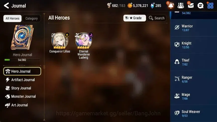 Epic Seven Accounts Global | Starter|2 ML(Conqueror Lilias,Eternal Wan image 14