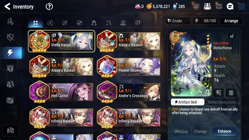 Epic Seven Accounts Global | Starter|2 ML(Conqueror Lilias,Eternal Wan image 6