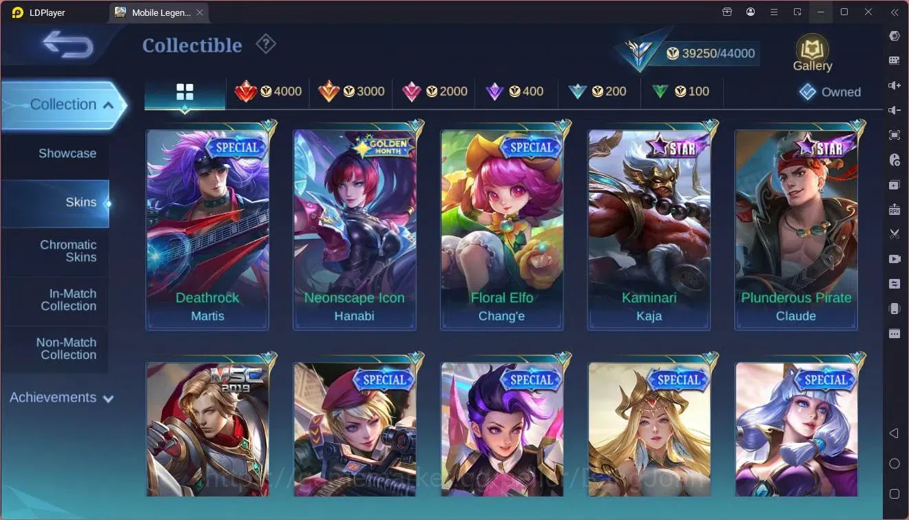 Mobile Legends: Bang Bang Accounts GLOBAL Hero 126 Skin 191|Valentine Claude|Venom Gu image 14