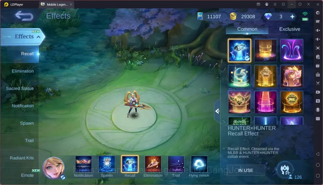Mobile Legends: Bang Bang Accounts GLOBAL Hero 126 Skin 191|Valentine Claude|Venom Gu image 6