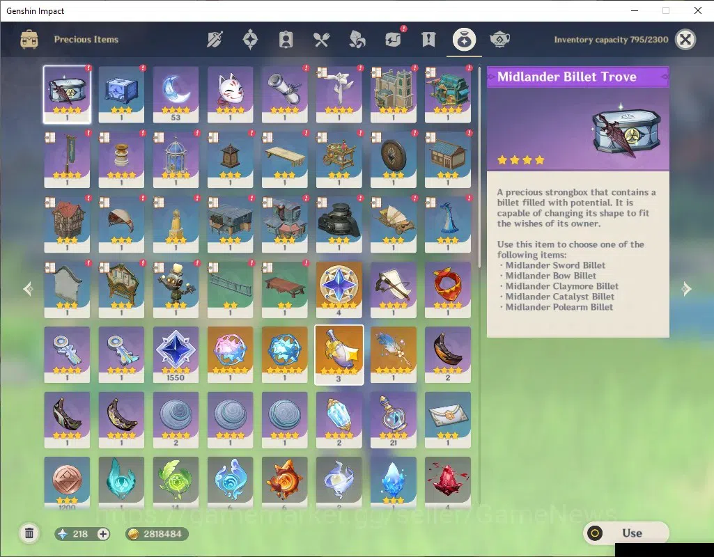 Genshin Impact Accounts ASIA|AR 56|5 Limited + 4 (*5Wep)|(Mavuika.Nefer)+S image 10