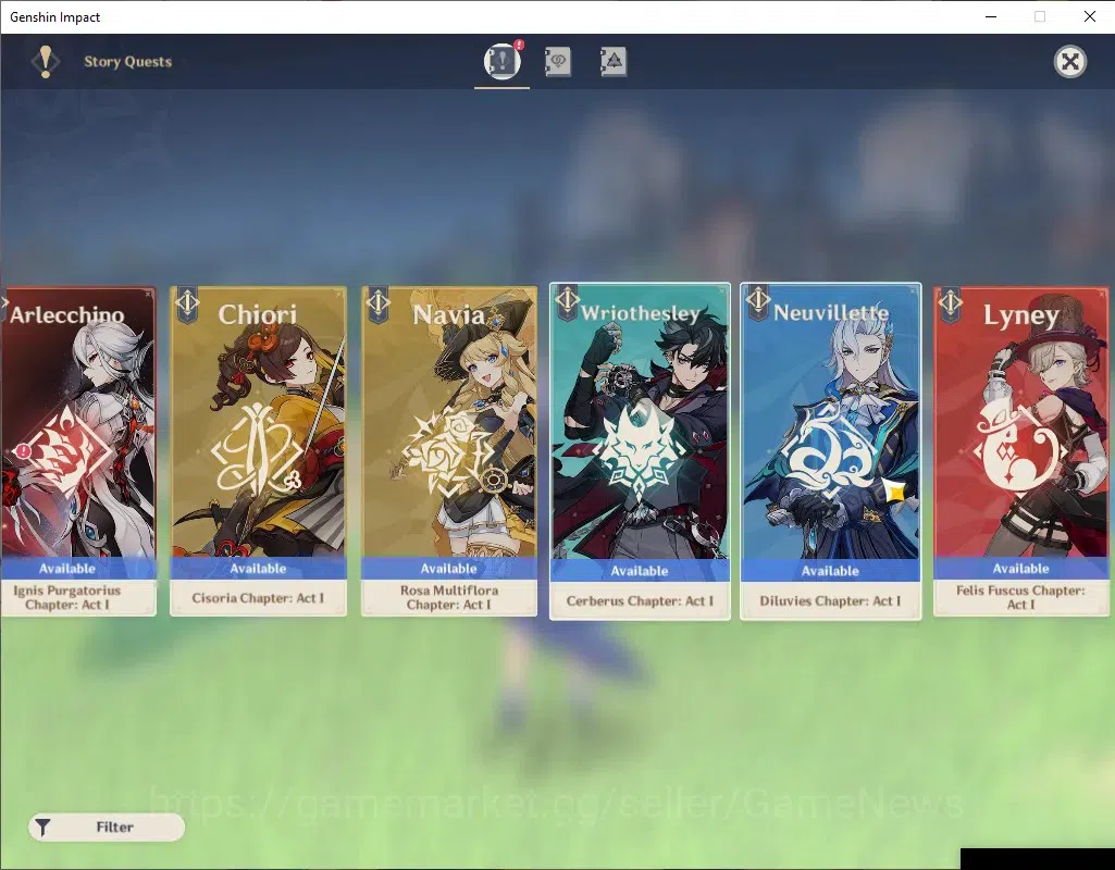 Genshin Impact Accounts ASIA|AR 56|5 Limited + 4 (*5Wep)|(Mavuika.Nefer)+S image 20