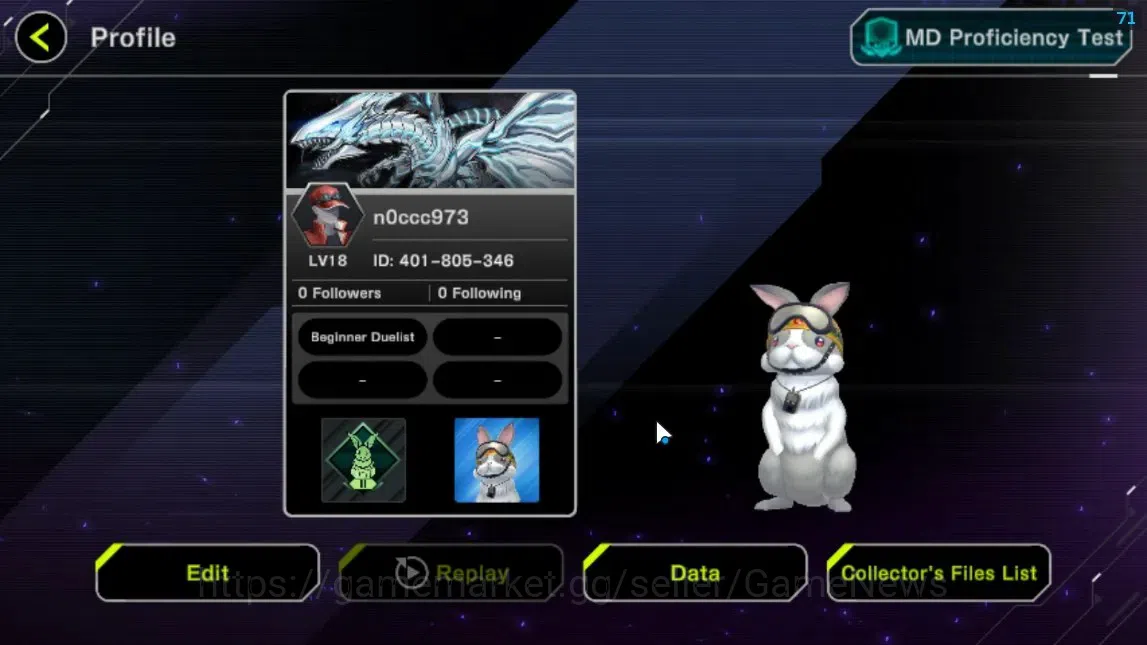 Yu-Gi-Oh! Master Duel Accounts Android|Lv 18|19 Deck|YubelFs,Kewltoon,Dracotail,B image 2