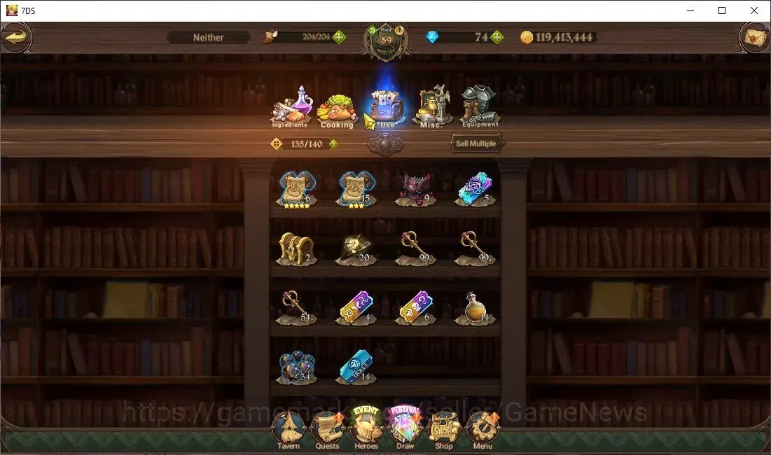 The Seven Deadly Sins: Grand Cross Accounts ASIA|3,6M CC|74 DM|6 LR+6 UR+Collab ReZero|SubaBea image 17