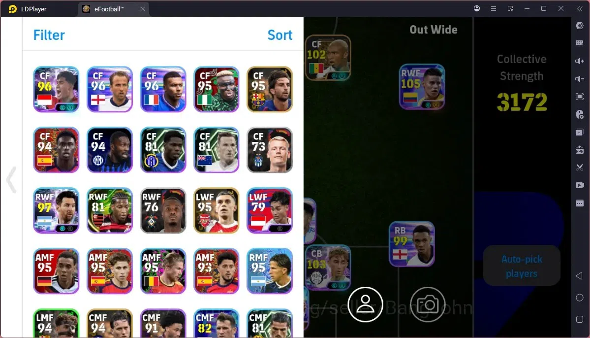 Buy eFootball Accounts - Mobile | PW 3172 | Epic