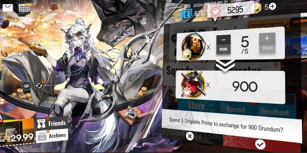 Arknights Accounts Lv 32|112 Op+9 Outfits|4k+ Oru|3 Limited|SilverAsh image 10