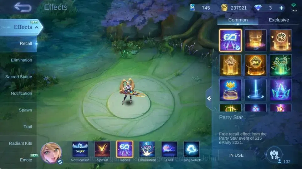 Mobile Legends: Bang Bang Accounts Global|Hero 132|Skin 262|Renowned|Collector Natali image 3