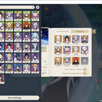 Genshin Impact Accounts Others ASIA|AR 55|4Limit SemiPremZibai+C1+ColumbinaC1,PremTeam Sandrone+Sign,PremTeam Odette|MC