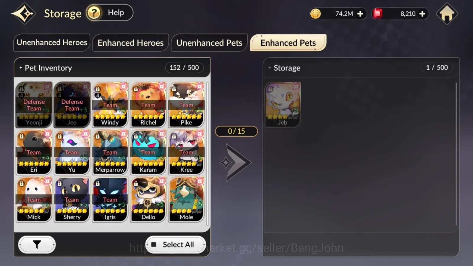 Seven Knights Re:Birth Accounts Global|FullEX7(TC1Fai,Rosie,Gelidus,Melia,Juri)33T image 14