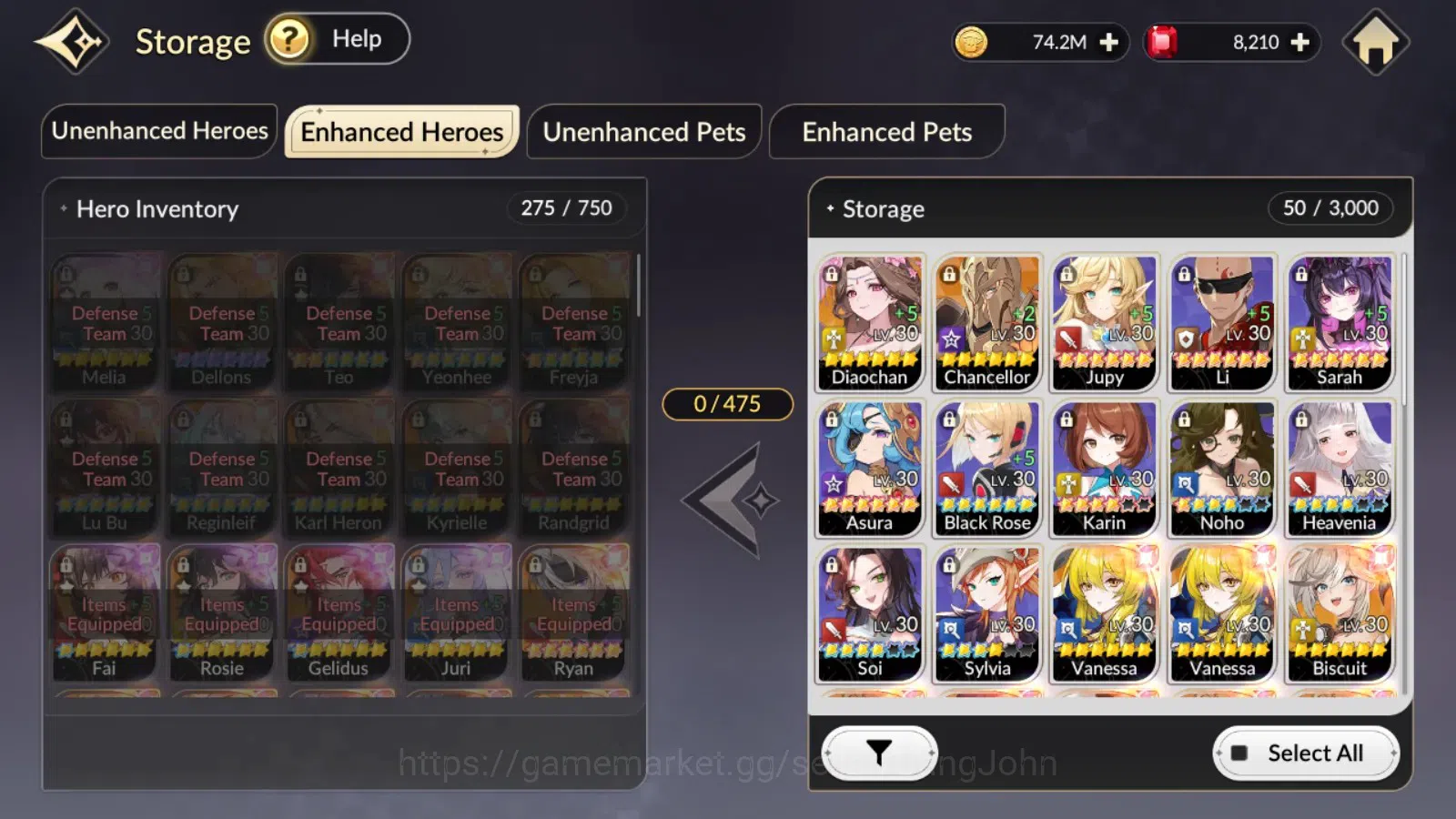 Seven Knights Re:Birth Accounts Global|FullEX7(TC1Fai,Rosie,Gelidus,Melia,Juri)33T image 16