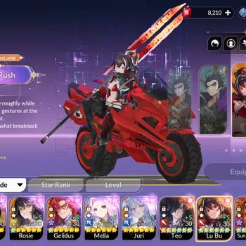 Seven Knights Re:Birth Accounts Global|FullEX7(TC1Fai,Rosie,Gelidus,Melia,Juri)33T image 1