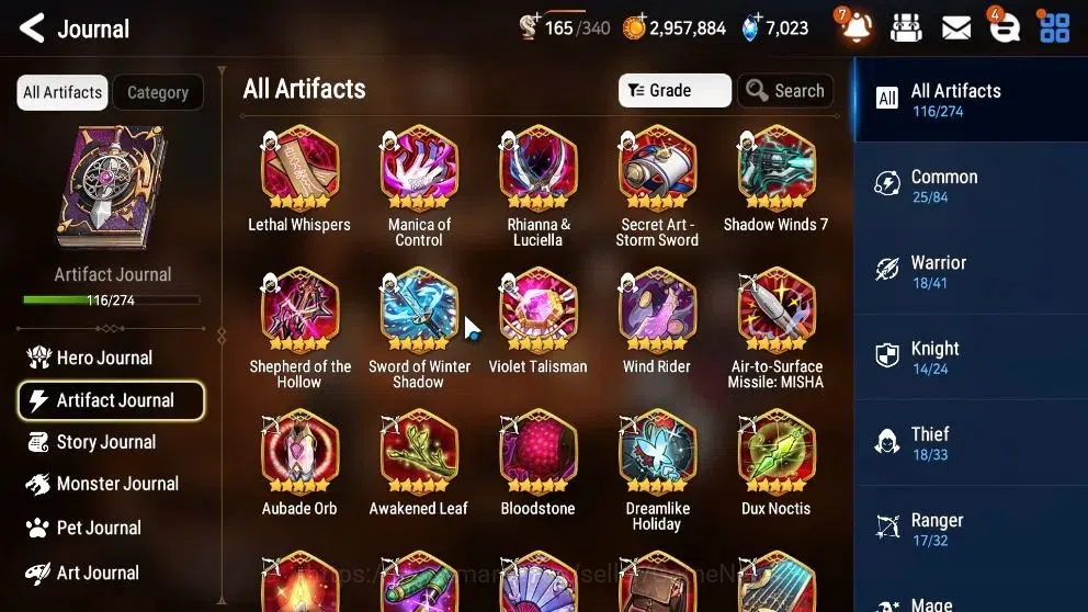 Epic Seven Accounts High-End ASIA Verif|26ML(RnL,LOTScales,Salome,MonarcS Iseria,BArunka,GRas,etc)+Ab Fumyr,Rnak,etc|AUTO 14