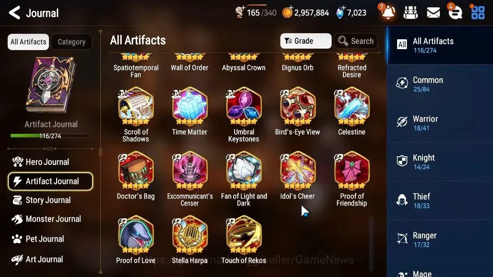 Epic Seven Accounts High-End ASIA Verif|26ML(RnL,LOTScales,Salome,MonarcS Iseria,BArunka,GRas,etc)+Ab Fumyr,Rnak,etc|AUTO 16