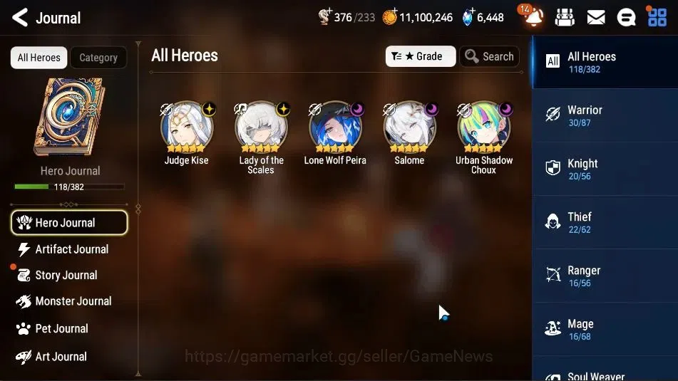 Epic Seven Accounts Starter ASIA UnVerif| 5 ML (LOTScales,Salome,US Choux,Etc)+Estelle,Ivana,TA Coli,etc|Poh+ON|6K 6