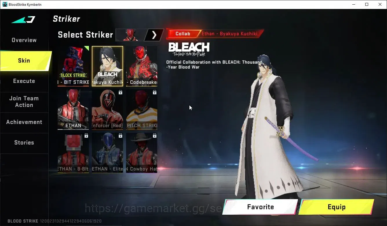 Blood Strike Accounts ASIA|ETERNAL AUG-Requiem+Collab BLEACH Byakuya,Ann image 7