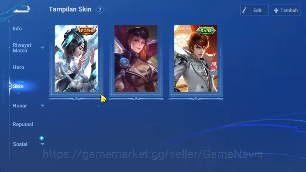 Honor of Kings Smurf Hero 13 Skin 3|Fresh Starter| (Consort Yu Legend)  image 1