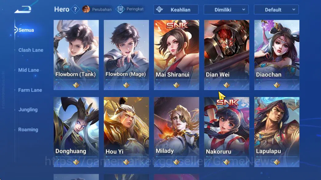 Honor of Kings Accounts Hero 13 Skin 3|Fresh Starter| (Consort Yu Legend) image 4