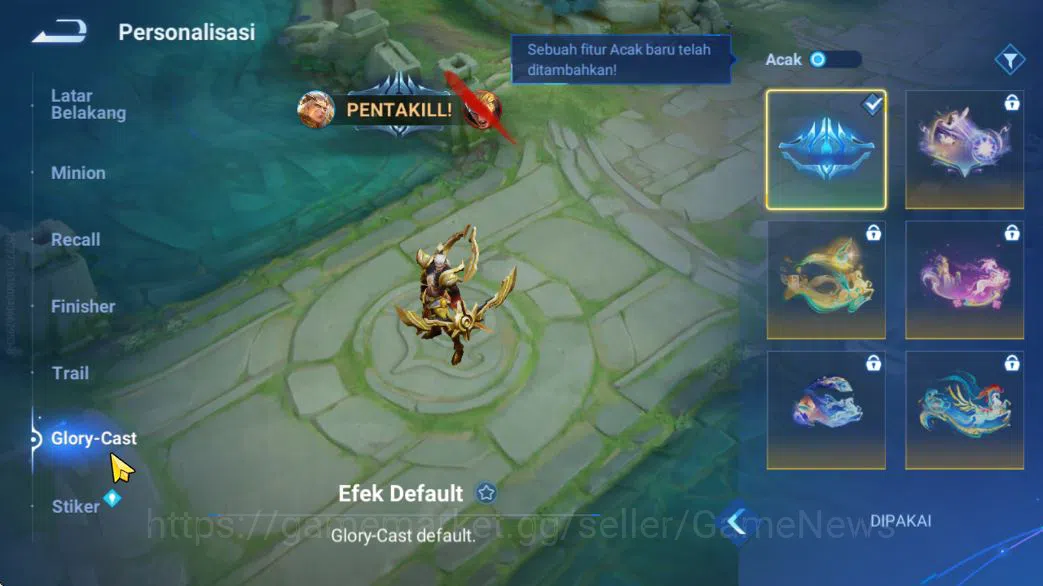 Honor of Kings Accounts Hero 13 Skin 3|Fresh Starter| (Consort Yu Legend) image 7