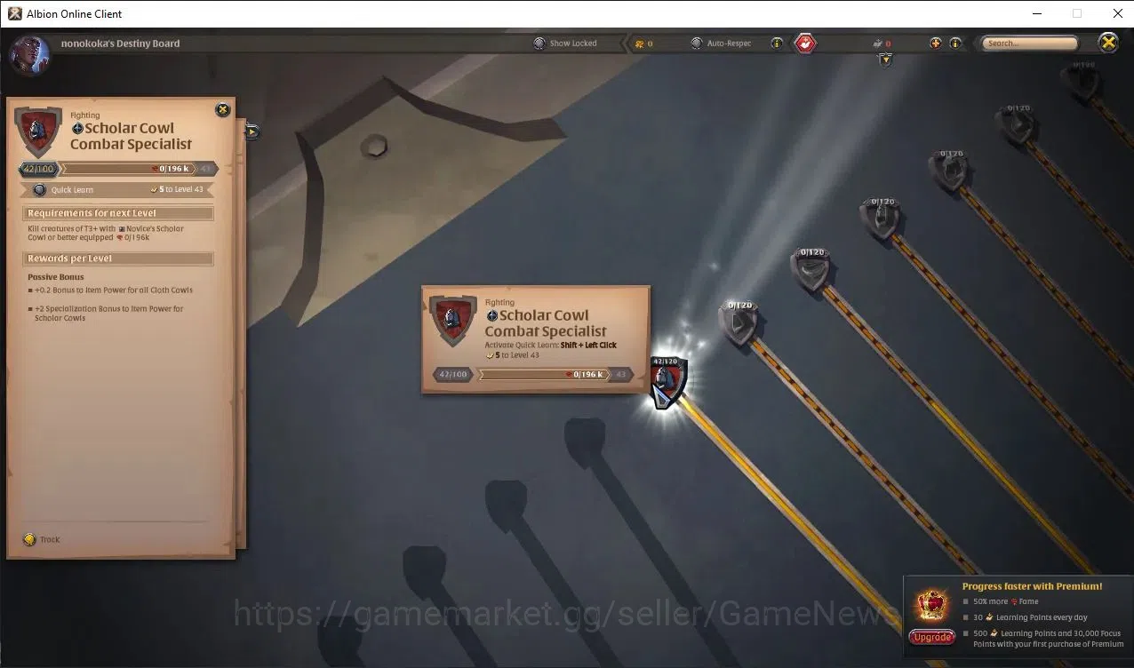 Albion Online Accounts ASIA|9,66M Total Fame - 6,53M Asset |T8 Quarrier - image 10