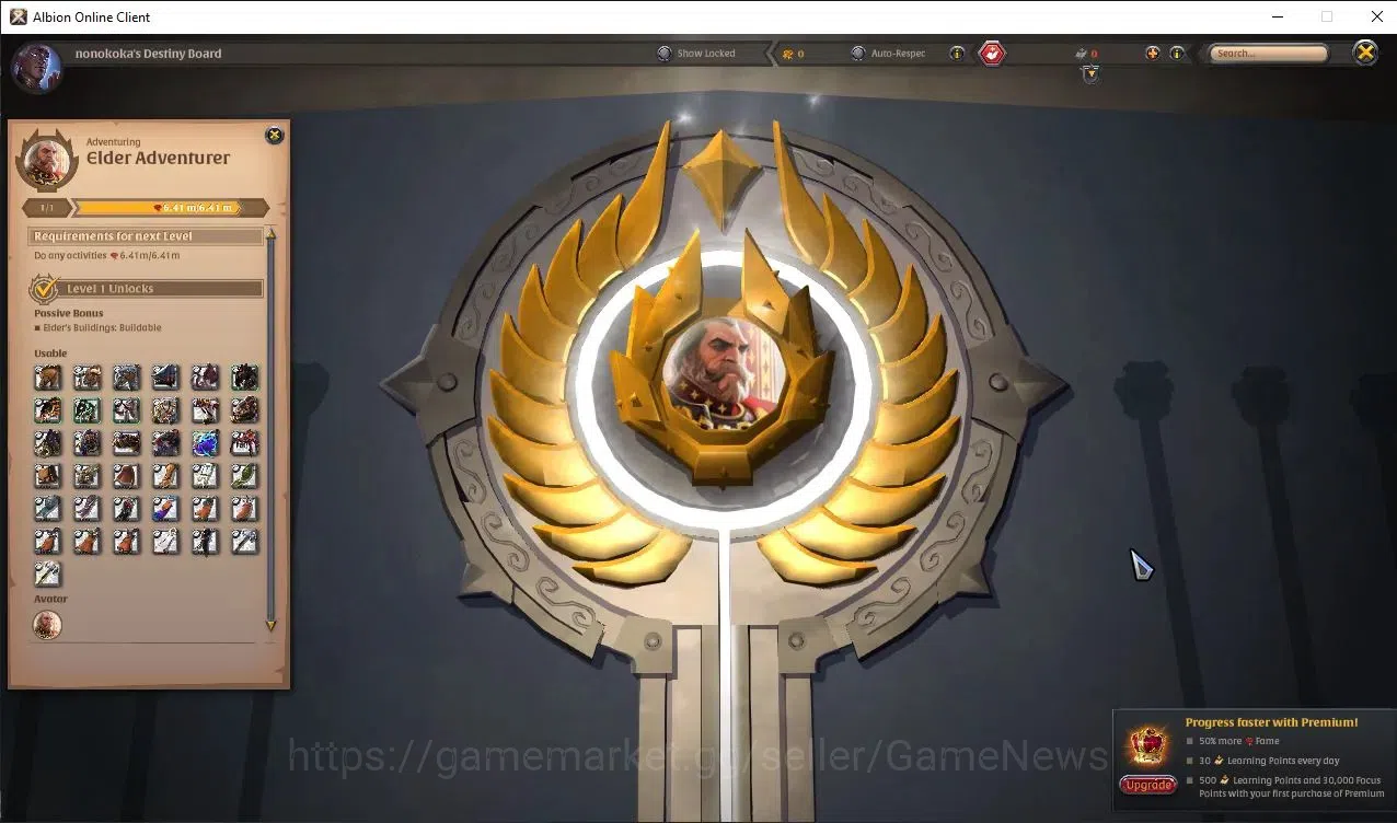Albion Online Accounts ASIA|9,66M Total Fame - 6,53M Asset |T8 Quarrier - image 12