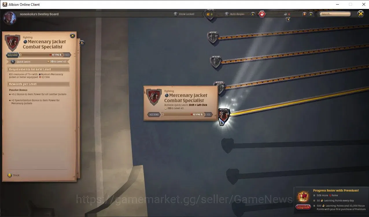Albion Online Accounts ASIA|9,66M Total Fame - 6,53M Asset |T8 Quarrier - image 7