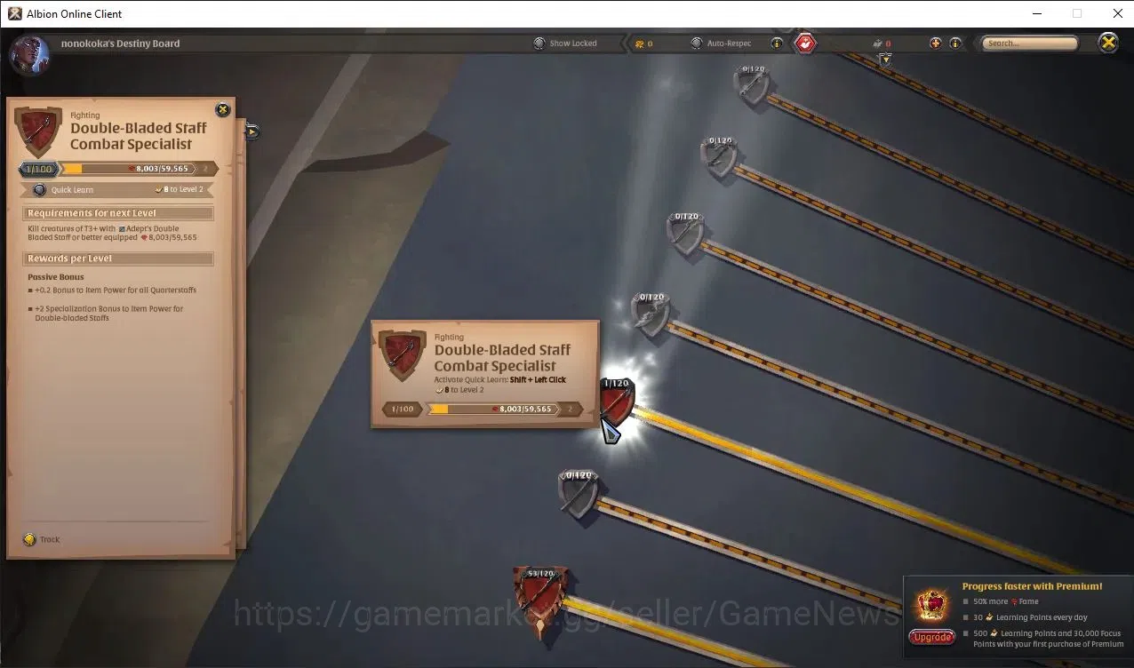 Albion Online Accounts ASIA|9,66M Total Fame - 6,53M Asset |T8 Quarrier - image 9