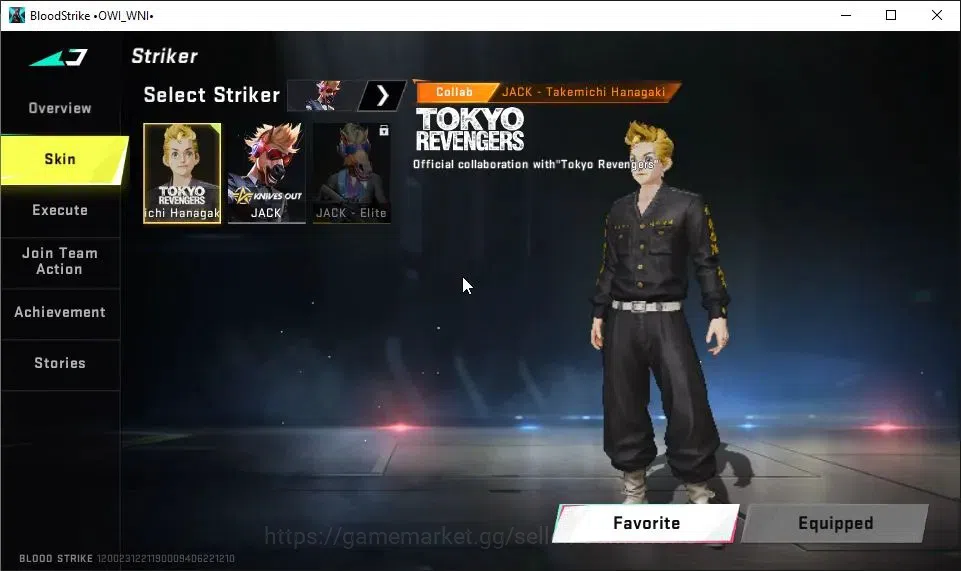 Blood Strike Accounts ASIA|ETERNAL DEagle|Collab TokRev[FN2000,Takemichi image 3