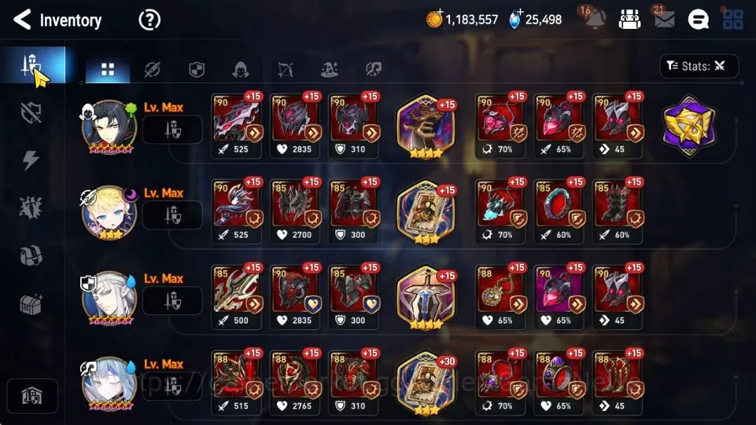 Epic Seven Accounts GLOBAL UNVERIF|7 ML(B Arunka,Ro Light,SE Celine,C  image 15