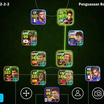 eFootball Legends & Iconic Players Power 3151, old ACC, pepe epic, Pirlo epic, Guardi image 1