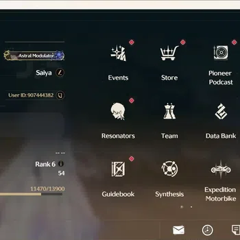 Wuthering Waves Accounts Mid-Game SEA|UL 54|Rank 6|4 Char Limited [Hiyuki Rc1,Mornye]+Sign,Lucilla,Rebecca|12,4KAstrite|MC