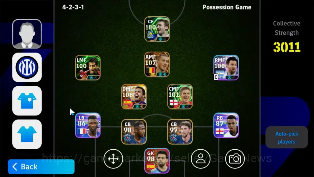 eFootball Accounts Legends & Iconic Players Android|Big Time Rodri 19Jul'26,Eden Hazard|Epic 1