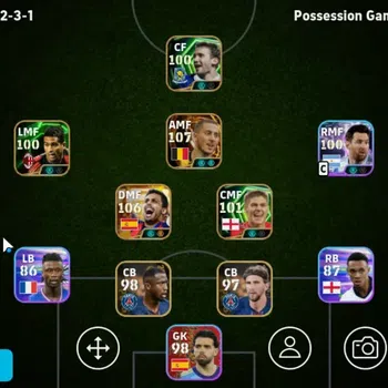 eFootball Accounts Legends & Iconic Players Android|Big Time Rodri 19Jul'26,Eden Hazard|Epic