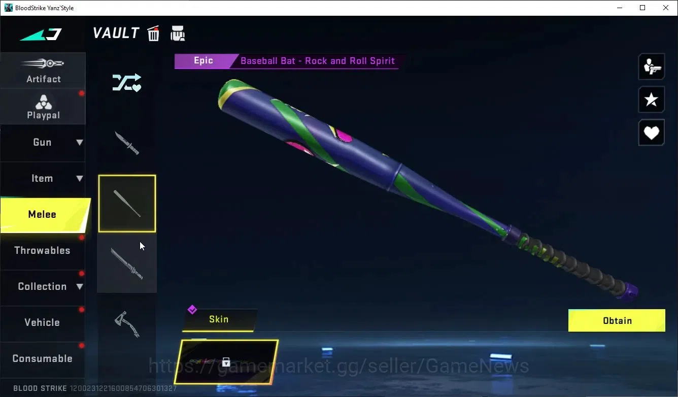 Blood Strike Accounts ASIA|ULTRA Melee Lightblade Dar Force+[Neon Shard, image 10