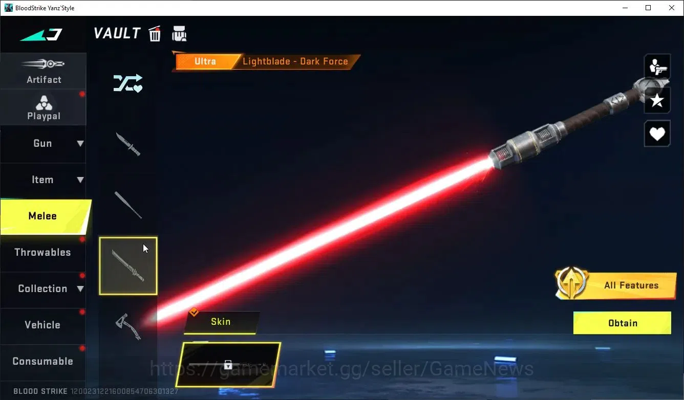 Blood Strike Accounts ASIA|ULTRA Melee Lightblade Dar Force+[Neon Shard, image 11
